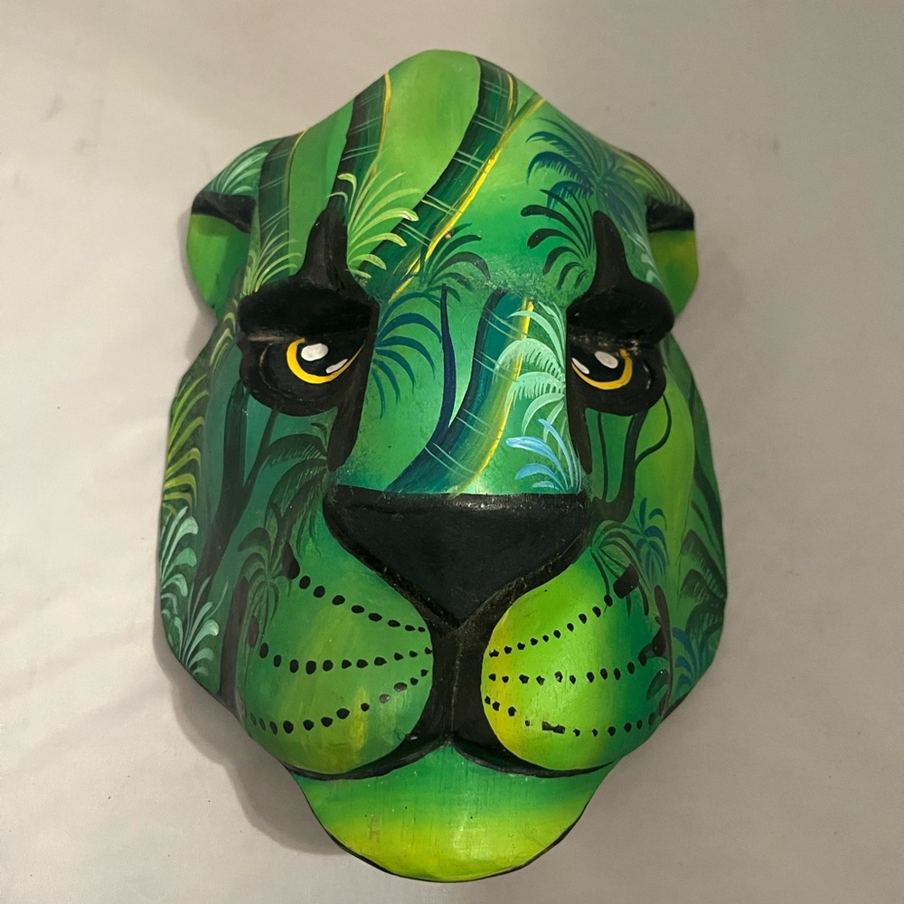 Borica Costa Rica Spiritual Hand-carved Mask